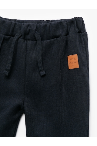 Koton Beli Lastikli Cepli Basic Jogger Eşofman Altı Lacivert 6wmb40036tk Lacivert