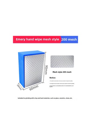 Yuntech01 Diamantlı Seramik Ve Cam Kenar Taşlama Aleti - 200 Ağızlı Pasta, Profesyonel Polishing Ve Taşlama İçin Dayanıklı El Aracı