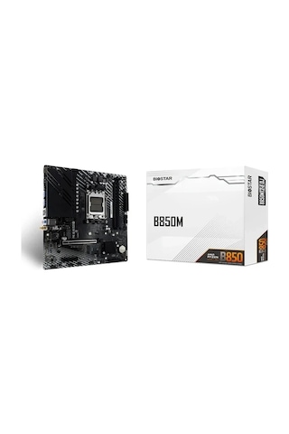 Biostar B850mt2-e Dj Argb 8000mhz Oc M.2 Am5 Matx Anakart
