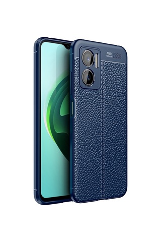 Xiaomi Redmi Note 11E Kılıf Zore Niss Deri Desenli Silikon Kılıf