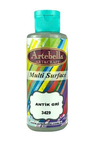 3429130 Artebella Multı Surface Boya 130Cc Antik Gri