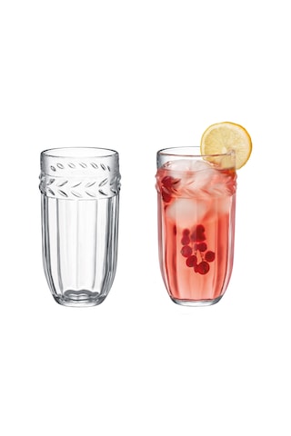 Madame Coco Medeline 4'lü Meşrubat Bardak Seti 350 Ml Bar 42350 Ml-std