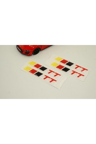 Audi Tt Logo Motor Kapağı Damla Silikon Plaka Logo Arma Amblem Ye