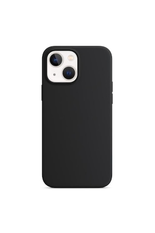 Abatech Apple Uyumlu iPhone 13 Mini Siyah Lansman Kılıf Siyah