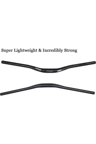 Wake Alüminyum 31.8 780mm Riser Mtb Gidon Bisiklet Gidonu Siyah
