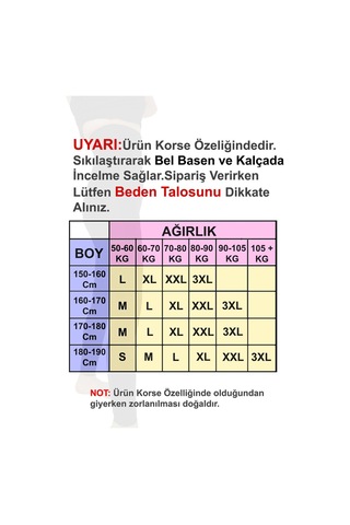 Momslab Anında Incelme Siyah Yüksek Bel Korse Tayt Toparlayıcı Korsesiyahxl Siyah