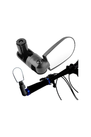 Zozo Gidon Aynası Geniş Açı Bisiklet Gidon Aynası Dikiz Aynası Siyah