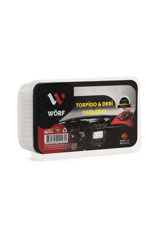 Wörf Torpido Bakım Sütü 500 ML + Torpido Parlatıcı Sünger