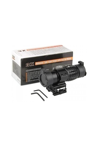 Magnifier 3x Yakınlaştırmalı Dürbün - 22mm Taktik Ürün Açık Hava Aleti Atış Ekipmanı