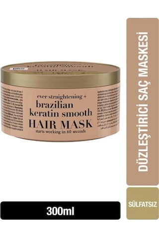 Organix Brazilian Keratin Smooth 300 Ml Saç Maskesi