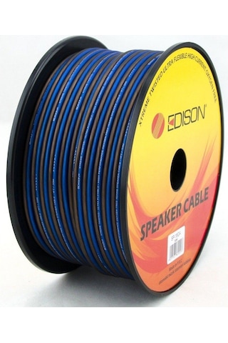 Edison Sp-16ga Hoparlör Güç Kablosu 50 Metre Sp-16ga
