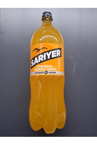 Sarıyer Portakal Aromalı Gazoz Şekersiz 1,5 Lt X 6 Adet