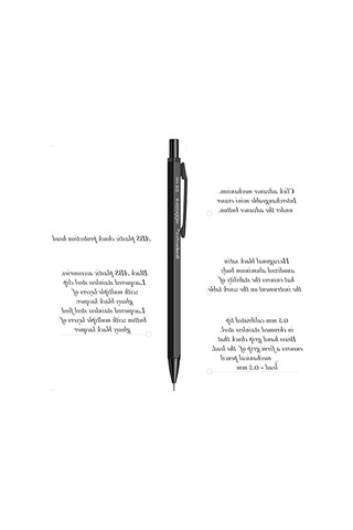 Siyah Mekanik Kurşun Kalem 0.5mm