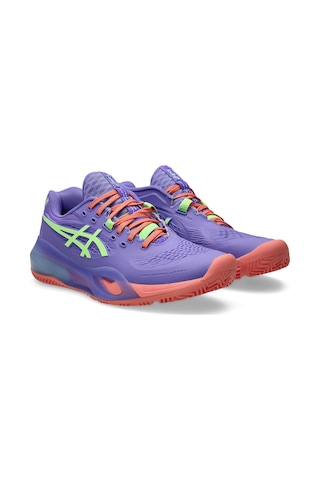 Asics Gel-resolutıon X Padel Kadın Amethyst/ılluminate Green Tenis Ayakkabısı 1042a285-501 Amethyst/illuminate Green