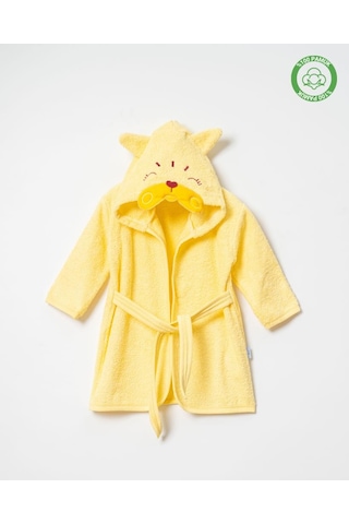Kedicik Bornoz Sarı