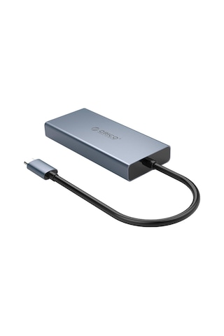 Orico MC-U501P-GY Type-C to USB 3.0 HDMI VGA AUX PD Çoklayıcı Dönüştürücü Hub