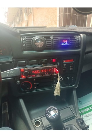 Bmw E34 Dijital Voltmetre Ve Ampermetre Vent Pod