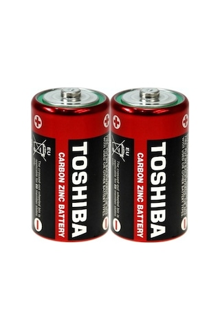 Toshiba R20Sl Çinko Karbon Büyük Boy D Pil 20'li