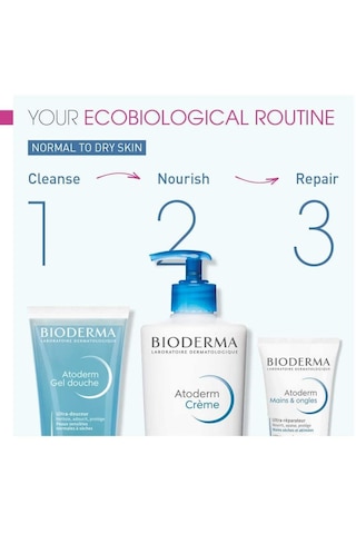 Bioderma Atoderm Cream 500 ML + Atoderm Cream Tube 200 ML