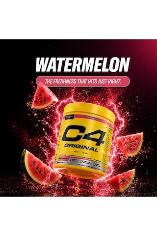 Cellucor C4 Orıgınal Watermelon Preworkout Pump Booster 30 Servıngs