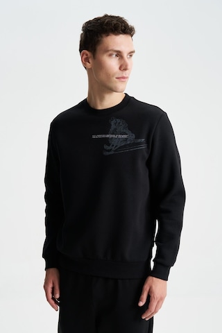 AR-MA Arma Erkek Regular Fit Pamuk Polyester Kumaş Karışımı Bisiklet Yaka Sweatshirt 001