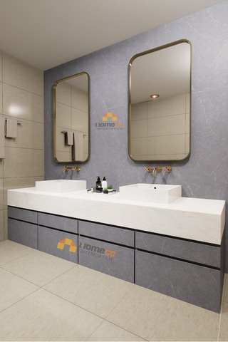 Yapışkanlı Folyo - Gri Kaya Pvc Mermer Panel Kaplama Kağıdı - Mobilya Duvar Kapı - 120cm Gen - St686 120 X 50 Cm