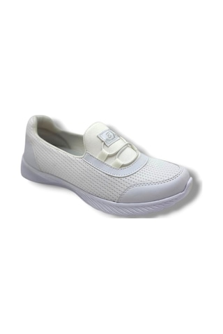 Black Sea 575-26 Anorak Slip On Anatomik Kadın Sneaker 36-42 Beyaz