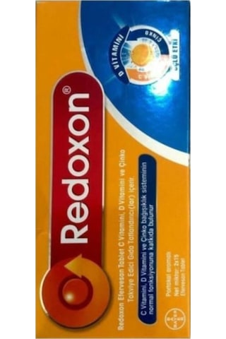 Redoxon Üçlü Etki C Vitamini D Vitamini Çinko Efervesan 30 Tablet Redoxon Üçlü Etki C Vitamini D Vitamini Çinko Efervesan 30 Tablet