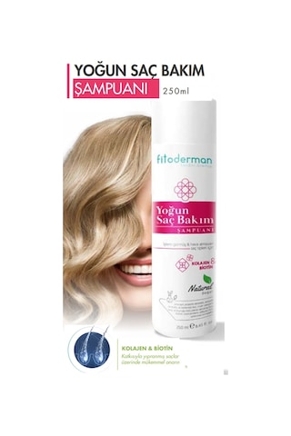 Fitoderman Yoğun Saç Bakım Şampuanı 250 ML