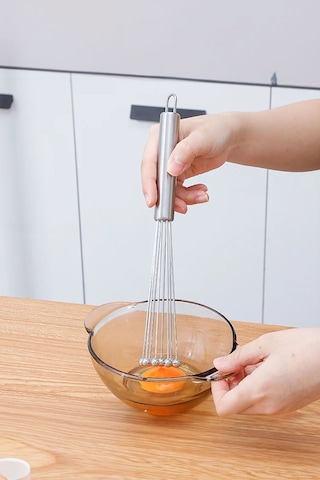 Paslanmaz Çelik Tel Çırpıcı Yumurtalık Sos Krema Çırpıcı Sos Karıştırıcı Çelik