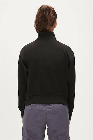 Bad Bear Zoe Half-zip Siyah Yarım Fermuarlı Kadın Sweatshirt-siyah Siyah