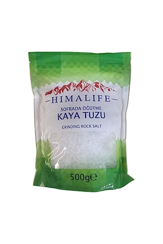 Himalife Sofrada Öğütme Kaya Tuzu 500 G + Değirmen 190 G