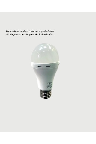 Csmtex Dl-2030 Şarjlı Led Ampul