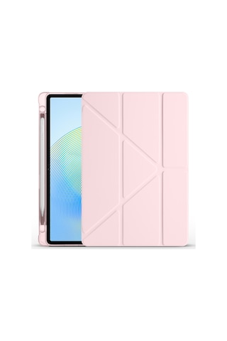 Honor Pad X8a 11inç Kılıf Kalem Bölmeli Trifolding Case Kılıf
