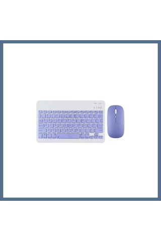 Buradabulabilirsin Kyb71 Kablosuz Türkçe Q Klavye Mouse Set - Lila Bbz Diğer