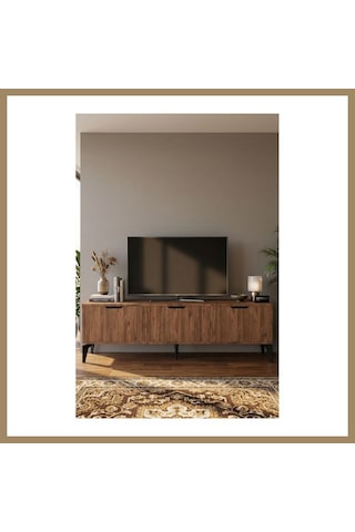 Kahveci.store Royal Tv Sehpası Suntalam Kahverengi 160x35 22