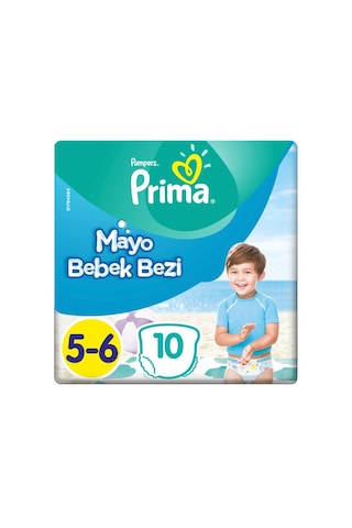 Prima Pampers Junior Mayo Bebek Bezi 14+ KG 5-6 Beden 10 Adet