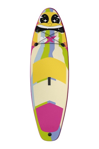 Smıley Çocuk Şişme Sup Stand Up Paddle Board - Tam Ekipman Dahil Çok Renkli