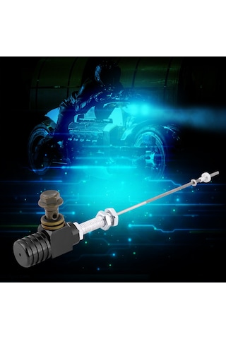 Yaozixa Alüminyum Hidrolik Debriyaj Alt Pompa M10x1.25mm - Motosiklet Atv Dirt Bike İçin Dayanıklı Ve Hızlı Vites Değişimi Siyah