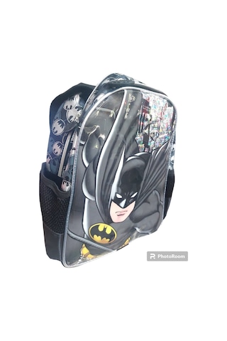 Batman Pelerinli Anaokul Çantası Çok Renkli