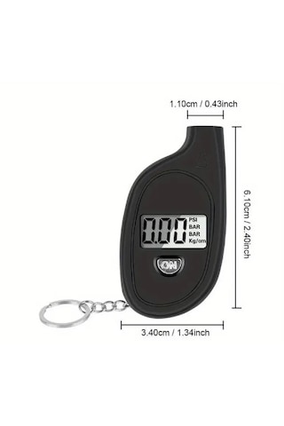 Lastik Basınç Ölçer & Anahtarlık Tire Pressure Gauge &key Chain