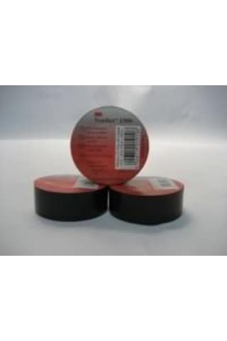 3M 19Mmx10Yds Siyah Pvc Bant 10'lü Pkt