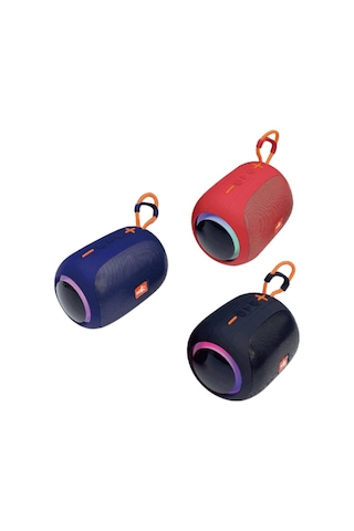 Kablosuz Taşınabilir Ses Bombası Rgb Renkli Işıklı Bluetooth Hoparlör