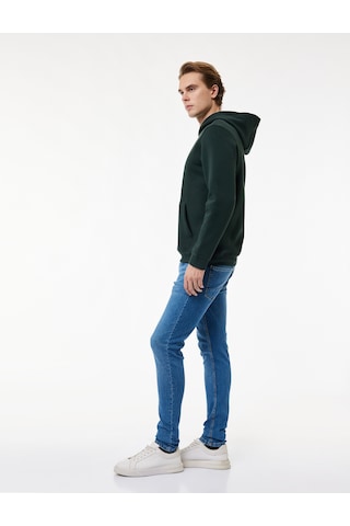 Koton Normal Bel Michael Skinny Fit Jean Pantolon - Michael Skinny Jeans Orta İndigo 6wam40244nd İndigo