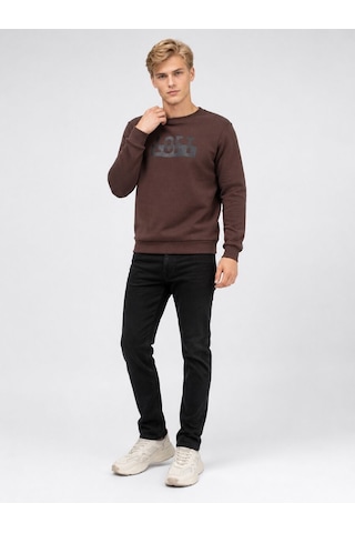 Loft Regular Fit Erkek Sweatshirt Lf2041178 Q1.v1 Kahverengi
