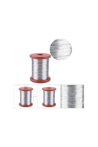 Hangfox 500g Arı Kovanı Çerçeveleri İçin 24 Numara Paslanmaz Çelik Tel - Arı Bal Çerçevesi Ve Mürekkep Tabanı Birleştirme İçin Dayanıklı Kullanım