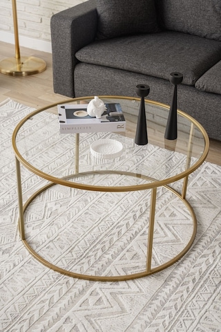 Gold Berlin Orta Sehpa 80cm