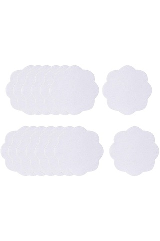 Homyl 30 Adet Boş Coaster Süblimasyon Isı Transfer Baskı Beyaz