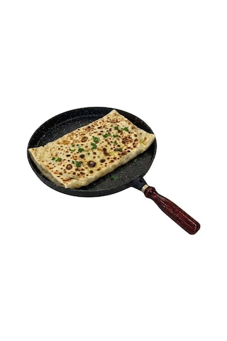 Döküm Gözleme, Bazlama Ve Pizza Tavası 36 Cm Siyah