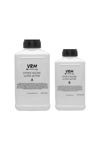 VRM Ultra Şeffaf Epoksi Reçine 7.25 KG